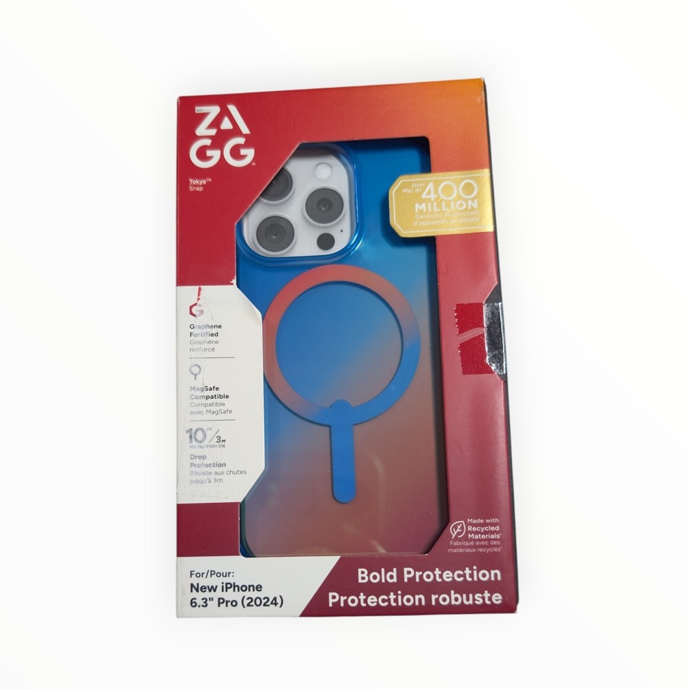i4-O ZAGG Tokyo Snap Magsafe Case for iPhone 16 Pro - Iridescent ⬇️‎